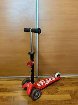 Koloběžka MICRO Mini2Go DeLuxe Plus Červená - 5