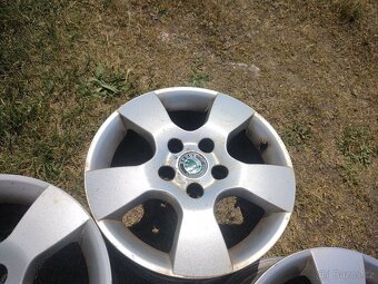 Alu kola 5x112 R15 Škoda - 5
