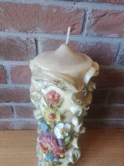 Dekorační velká svíce - 5