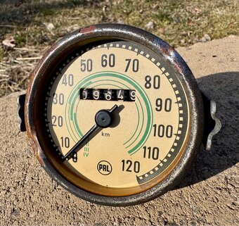 Jawa ČZ kývačka i půlbuben - tachometr PAL - 5