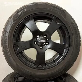 SSANGYONG KORANDO 5x112 R17 ET35+CELOROČNÍ 225/60R17 7/6mm - 5