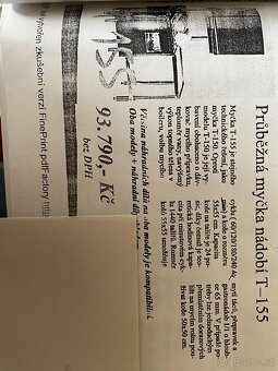 PROFI PRŮBĚŽNÁ MYČKA NÁDOBÍ - 5