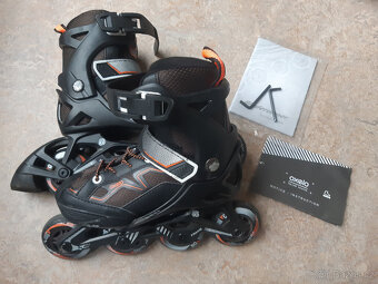 Dětské kolečkové brusle Oxelo a chrániče - 5