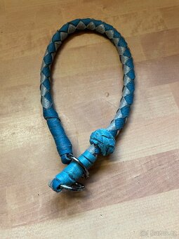 Kožené pletené vodítko a obojek - 5
