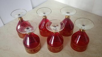 Skleničky bohemia glass 6ks - 5