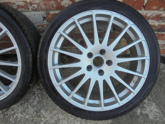 Sada ALU 19 orig.OZ 5x112 Dvě pneu nové,dvě starší 4-5mm - 5