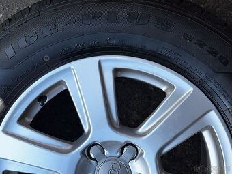 Original ALU kolo 3x Audi 17" 7J ET33 zimní pneu 235/65/R17 - 5