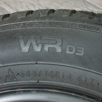 Sada zimních kol Škoda, VW 165/70 R14 č. AK10 - 5