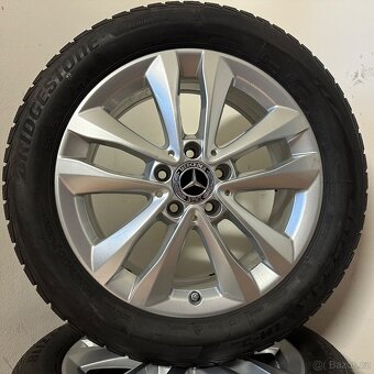 MERCEDES C W205 5x112 R17 ET48,5+ZIMNÍ 225/50R17 6mm - 5