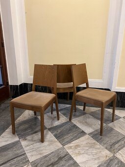 Béžové židle TON - 5