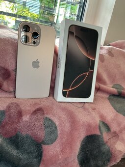 iPhone 16 pro max 256 gb ( pouštní Titan) - 5