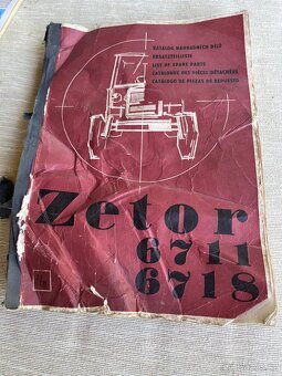 Katalog náhradních dílů Zetor - 5