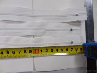 Zip spirálový. Délka cca 90 cm - 5