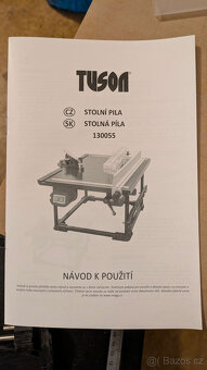 Stolní kotoučová pila 200mm 800W TUSON 130055 - v záruce - 5