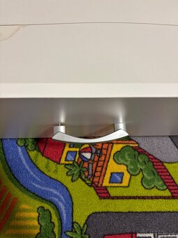 Dětská postel se zásuvkou, bílá , 160x80 cm - 5