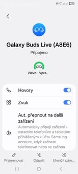 Bluetooth sluchátka Samsung Galaxy Buds Live - 5