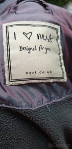 Dívčí zimní KABÁT zn. NEXT vel. 11 (146) - 5