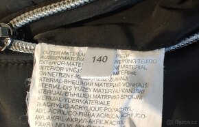 Dětská zimní bunda s kožíškem vel. 140 - 5