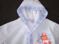 Dívčí fleecový župan, vel.98-104 - 5