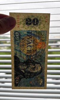 Prodám Bankovky 20 Kč 100 Kč 200 Kč - 5