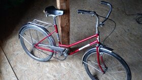 Retro kolo s chromovými prvky, dámské - 5