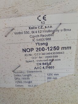 YTONG 250 - 5