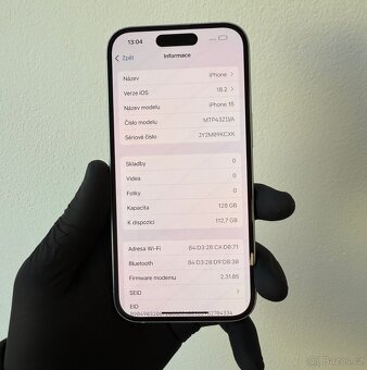 iPhone 15 128GB ✅ JAKO NOVÝ - 5