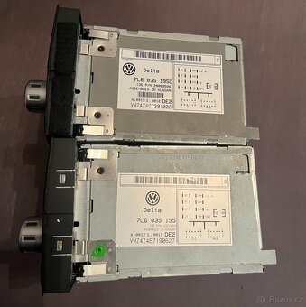 Rádio Delta 6 z VW Touareg/Multivan/ T5/7L6035195 - 5