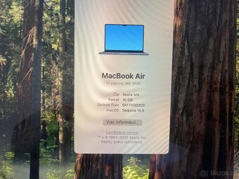 Macbook Air M4 Nový /16/ 512 - 5