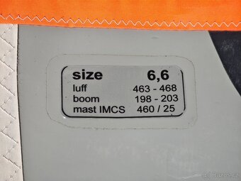 Slim 6.6m2 windsurf plachta - 5