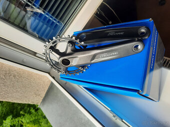 Prodám kliky Shimano FC-M5100 1x10s/11s 175mm + nový střed - 5