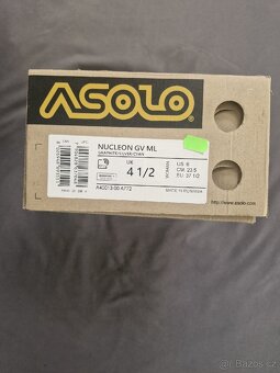 Treková bota ASOLO NUCLEON GV 37 1/2, 4 1/2. Nové - 5