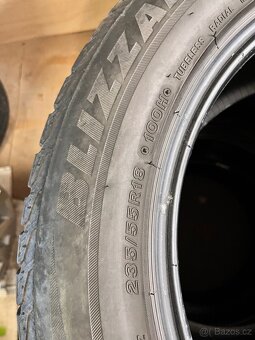 235/55 R18 100H pneu Bridgestone - 1000,- komplet - 5