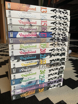 Manga Vagabond, svazek 1-37, kompletní, 1. vydání, vzácné, I - 5