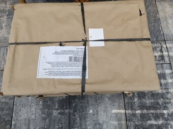 Ratanova lavice BAHAMA světle hnědá + tmavý stolek - 5