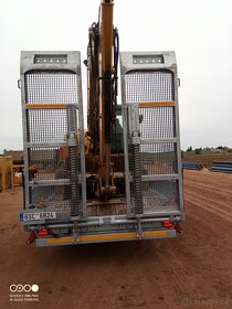 Nákladní přívěs na Bagr CAT BOBCAT kompresor vrtná souprava - 5
