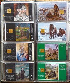 Telefonní karty z devadesátých let ČR + celý svět - 5