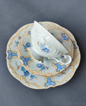 Starožitná porcelánová čajová sada od Schumann Porzellan - 5
