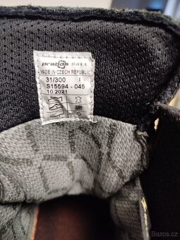 VOJENSKÉ KANADY GORA-TEX PRABOS-NÍZKÉ -VELIKOST 31-47-12 - 5