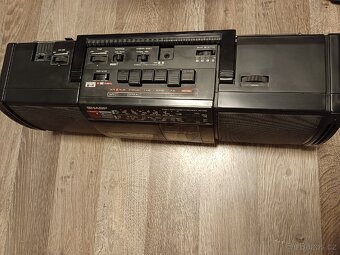 Sharp WQ T222 bk radiomagnetofon retro kazeťák - 5
