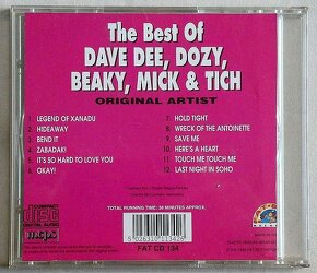 CD DAVE DEE, DOZY, BEAKY, MICK&TICH - THE BEST OF - 5