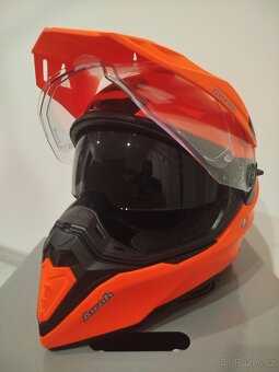 Airoh Commander 1 Oranžová Matna vel.S - 5