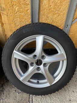 Kompletní litá kola Borbet se zimními pneu Continental/Pirel - 5