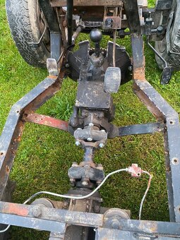 Rám na malotraktor domácí výroby - 5