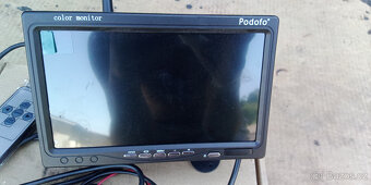Velký barevný monitor + dvě bezdrátové couvací kamery - 5