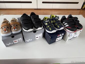 Dětské boty Adidas, Fila, Vty vel. 22,24 - 5