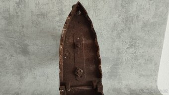 Stará orig. atypická žehlička DRAK - 5