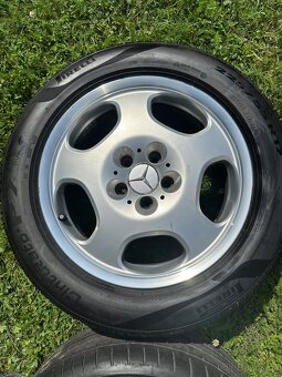 Prodám originální sadu ALU 17" Mercedes-Benz W210/W220 - 5