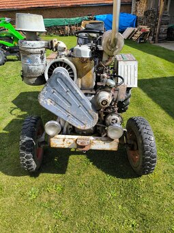 Traktor - malotraktor, domácí výroby - 5