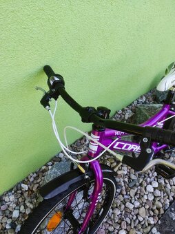 Značkové dětské kolo CORE NIPPER 20" (fialová) - 5